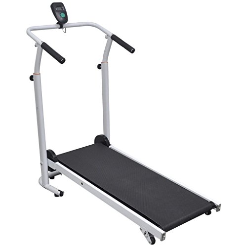 vidaXL Máquina de Correr Plegable Mini-Caminadora 93x36cm Negro Cinta Andadora vidaXL Máquina de Correr Plegable Mini-Caminadora 93x36cm Negro Cinta Andadora