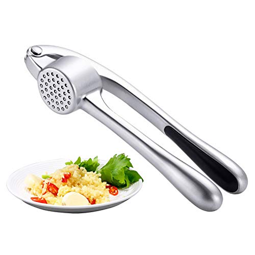 ViViKaya Garlic Press, Garlic Crusher, Highly Durable Garlic Press Garlic Crusher, Easy to Clean (Dishwasher Safe)