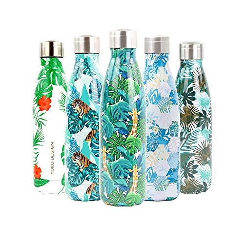 YOKO DESIGN 1810 - Botella isotérmica, Acero Inoxidable, Jirafa, 6 cm YOKO DESIGN 1810 - Botella isotérmica, Acero Inoxidable, Jirafa, 6 cm