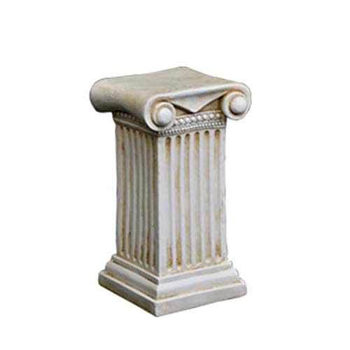 zenggp Clásico Griego Romano Columna Pedestal Estilo Corintio Decoración del Hogar Decoración De Boda Fiesta,Height 43CM zenggp Clásico Griego Romano Columna Pedestal Estilo Corintio Decoración del Hogar Decoración De Boda Fiesta,Height 43CM