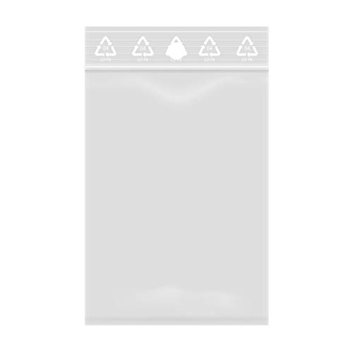 1000 bolsas de plástico con cierre de cremallera transparente (4 x 6 cm) 1000 bolsas de plástico con cierre de cremallera transparente (4 x 6 cm)
