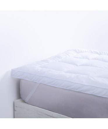 10XDIEZ Topper colchón Comfort - Medidas Topper colchón - 135 cm x 195 cm