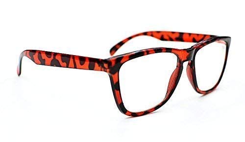 9130 Gafas de lectura grandes moda retro, estilo geek / nerd con lentes de 9 graduaciones distintas, disponibles en 5 colores