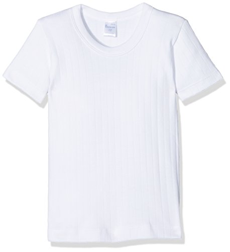 Abanderado Camiseta m/c niño algodon inv, Blanco (Tamaño del fabricante:04)
