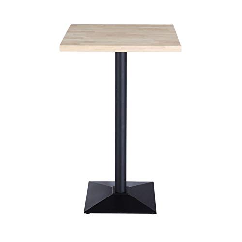 Adec Group Moss, Mesa Alta, Mesa Auxiliar, Mesa de Bar Color Roble Salvaje y Negro, Medidas: 60 cm (Largo) x 60 cm (Ancho) x 110 cm (Alto) Adec Group Moss, Mesa Alta, Mesa Auxiliar, Mesa de Bar Color Roble Salvaje y Negro, Medidas: 60 cm (Largo) x 60 cm (Ancho) x 110 cm (Alto)