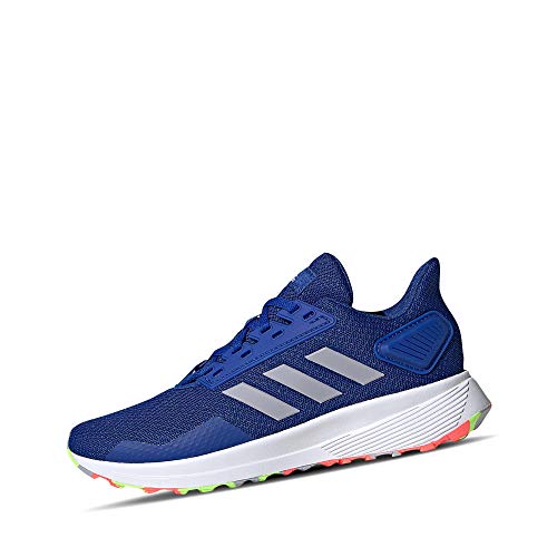 adidas Duramo 9, Running Shoe, Team Royal Blue/Glory Grey/Signal Green, 37 1/3 EU