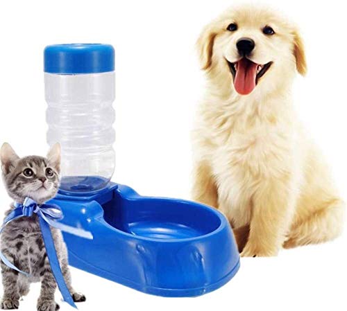 Alimentador automático de perro automático del animal doméstico del perro Alimentador Triturador mascotas Dispensador de agua de gran capacidad Botella perro alimentador de Animales de animal doméstic