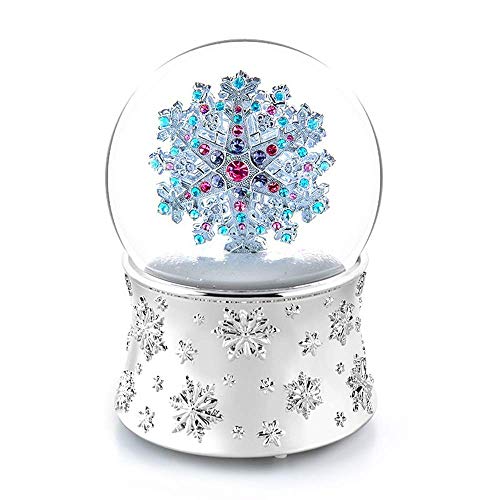 Brightz Estereoscópica del Copo de Nieve Caja de música, la Bola de Cristal de Diamante, Regalo romántico Crafts
