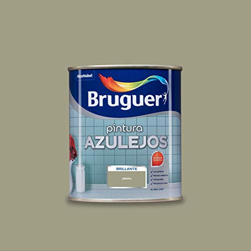 Bruguer Esmalte para Azulejos Brillante Piedra 750 ml
