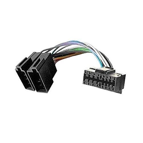 Cable adaptador ISO para radio de coche Sony (16 pines) 12 x 30 mm TechExpert