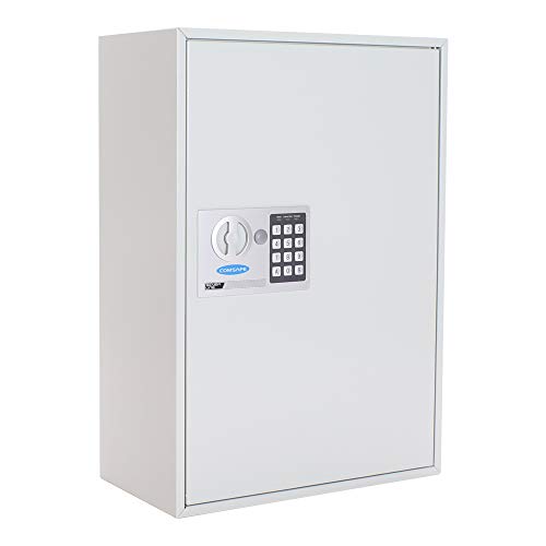 Caja Fuerte para 300 Llaves S300 EL de Rottner, Color Gris Claro, Fabricada en Chapa metálica Resistente,Cerradura electrónica, Teclado Plano con Luces LED, Tornillos de fijación incluidos Caja Fuerte para 300 Llaves S300 EL de Rottner, Color Gris Claro, Fabricada en Chapa metálica Resistente,Cerradura electrónica, Teclado Plano con Luces LED, Tornillos de fijación incluidos