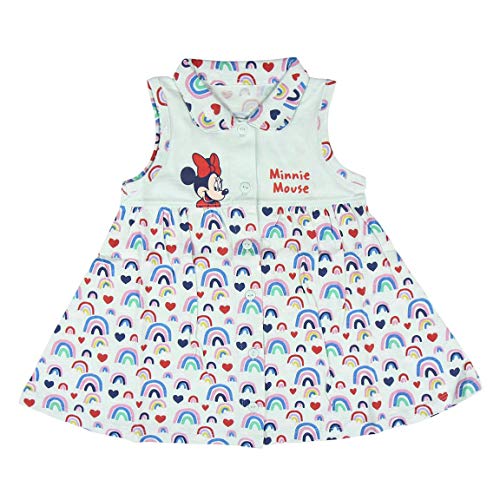 Cerdá Vestidos Bebe Niña 3 Años Disney Minnie Mouse-Color Azul Niñas