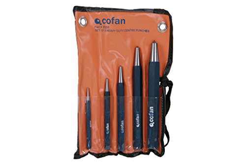 Cofan 09625205 - Pack de 5 granetes de trazar medidas desde 2mm hasta 10mm