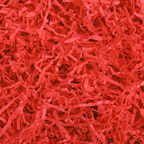 Creative Deco 200g Rojo Papel Triturado Kraft | Reemplazo de Lana de Madera | Relleno Material de Embalaje para Cesta, Caja, Paquete, Viene en Embalaje Azul Creative Deco 200g Rojo Papel Triturado Kraft | Reemplazo de Lana de Madera | Relleno Material de Embalaje para Cesta, Caja, Paquete, Viene en Embalaje Azul