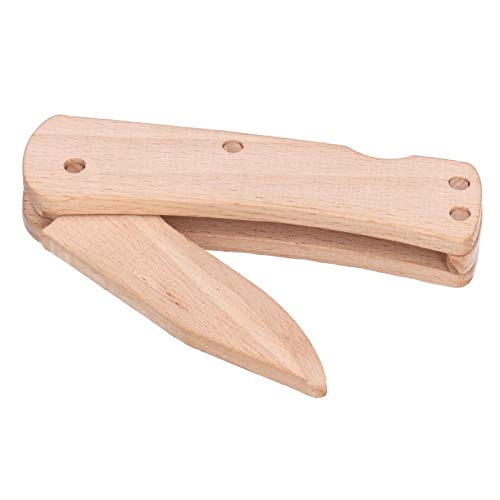 Cuchillo de madera para niños, herramientas para tallar madera, pequeños bordes redondeados, bolsa impermeable, fácil de desmontar y montar, guardado limpio y fácil de llevar, para niños