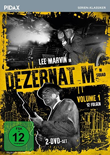 Dezernat M, Vol. 1 (M Squad) / 12 Folgen der legendären Kriminalserie mit Lee Marvin (Pidax Serien-Klassiker) [2 DVDs] [Alemania]