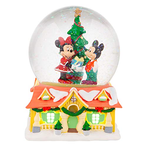 Disney, Bola de cristal con Mickey y Minnie, Enesco