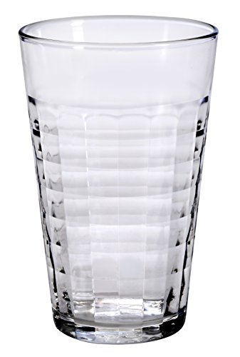 Duralex 1062 AB06 Prisma – Juego de 6 Vasos Cristal Transparente 9 cm