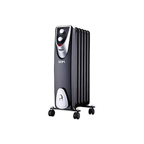 EDM Radiador Black Edition sin Aceite 6 Elementos 400/600/1.000w EDM Radiador Black Edition sin Aceite 6 Elementos 400/600/1.000w