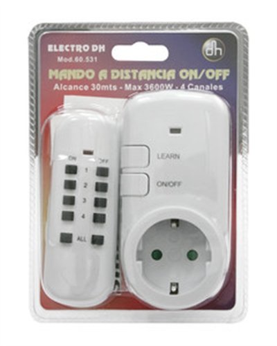 ElectroDH 60531 DH Conjunto mando distancia ON-OFF+Receptor