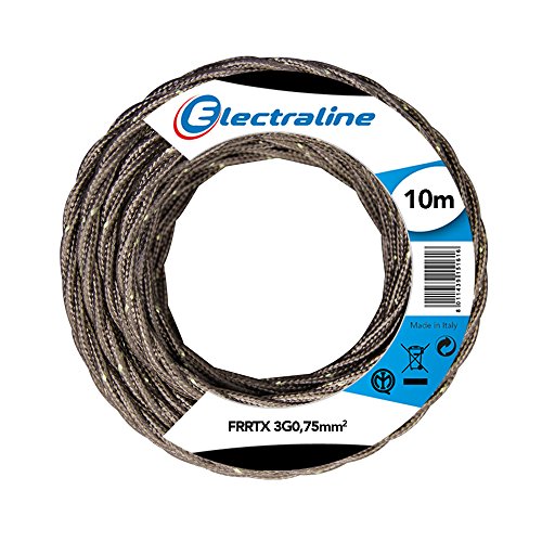 electroline 16808 - Cable Frrtx, 3G0.75 Mm, 10 Mt