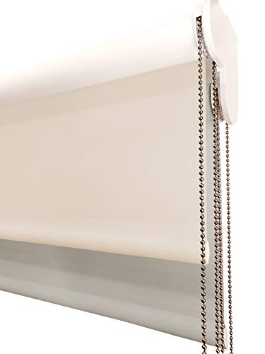 Estor doble DOS en UNO! / Traslucido Luminoso + Opaco Regulador de luz y temperatura. Propiedades acústicas. LO AJUSTAMOS A SU MEDIDA ancho x alto. Color: Arena Arena. Medidas: 185cm x 240cm Estor doble DOS en UNO! / Traslucido Luminoso + Opaco Regulador de luz y temperatura. Propiedades acústicas. LO AJUSTAMOS A SU MEDIDA ancho x alto. Color: Arena Arena. Medidas: 185cm x 240cm