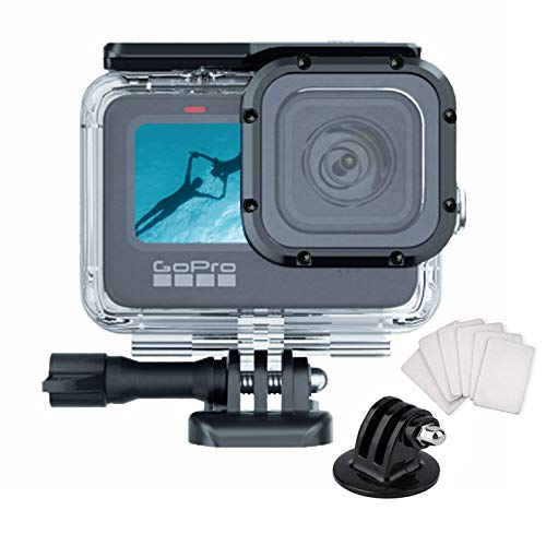 Funda impermeable para accesorios GoPro Hero 9, buceo subacuático 50 m, carcasa protectora para cámara de acción Go Pro Hero9 con accesorios de soporte