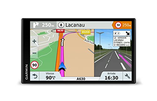 Garmin DriveSmart 61 Full EU LMT-S - Navegador GPS con mapas de por vida y tráfico vía móvil (pantalla de 6", mapa Europa completo) (Reacondicionado)
