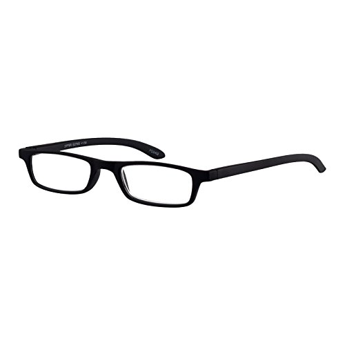 I NEED YOU gafas de lectura cremallera - conveniente para la vista 1-15 y 3. Disponible en negro rojo marrón y azul.