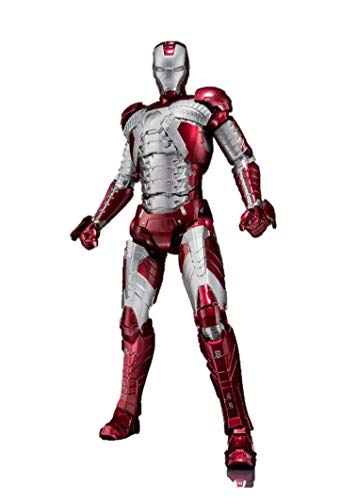 Iron Man MK V + Set Hall De Armaduras Figura 15 Cm Marvel Iron Man 2 SH Fig