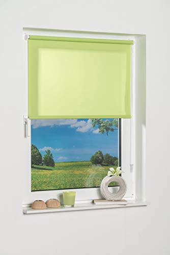 K de Home 541802 – 1 Klemmfix – Estor de Mini, Verde Luz de día, plástico, 40 x 150 cm, Tela, Verde, 50 x 150
