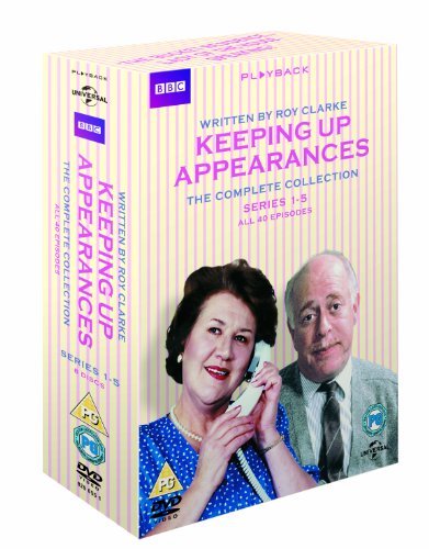 Keeping Up Appearances (Complete Collection - Series 1-5) - 8-DVD Box Set ( Keeping Up Appearances - Series One - Five (40 Episodes) ) [ NON-USA FORMAT, PAL, Reg.2 Import - United Kingdom ] by Patricia Routledge