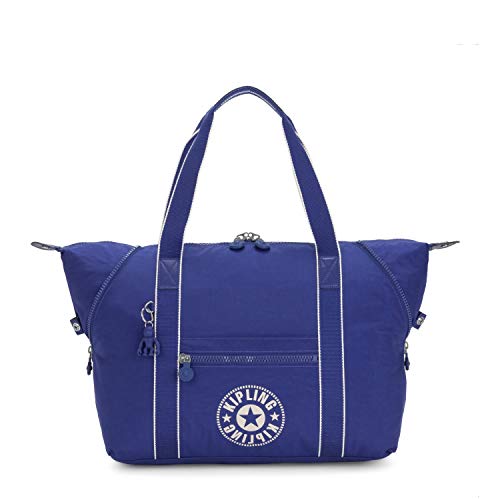 Kipling ART M Bolsa de tela y playa, 58 cm, 26 litros, Azul (Laser Blue) Kipling ART M Bolsa de tela y playa, 58 cm, 26 litros, Azul (Laser Blue)