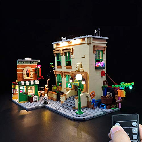 Kit De Luces Led USB para Lego Ideas Modelo De Bloques De Construcción De Sesame Street, Juego De Luces Led De Control Remoto Compatible con El Modelo Lego 21324 (No Incluye Lego) Kit De Luces Led USB para Lego Ideas Modelo De Bloques De Construcción De Sesame Street, Juego De Luces Led De Control Remoto Compatible con El Modelo Lego 21324 (No Incluye Lego)