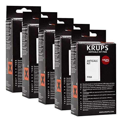 Krups Anticalc Kit* F054 antical, cal, cal limpiador, 5 Pack