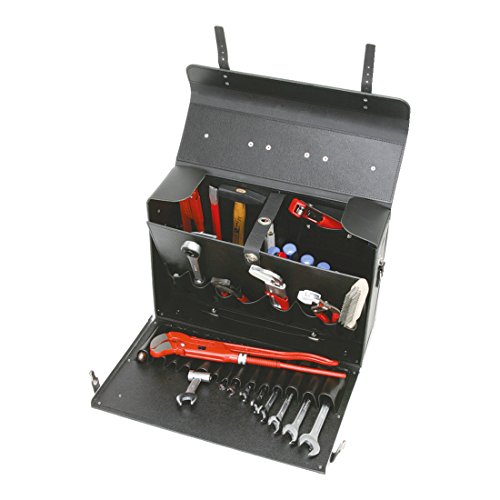 KS Tools 116.0185 - Lote de herramientas de fontanería (34 piezas, incluye bolsa de transporte de piel)