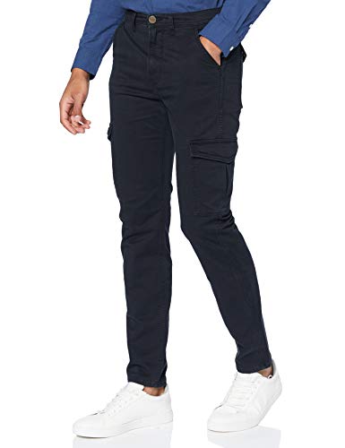 Lee Tapered Cargo Pant Pantalones, Negro, 34W x 32L para Hombre