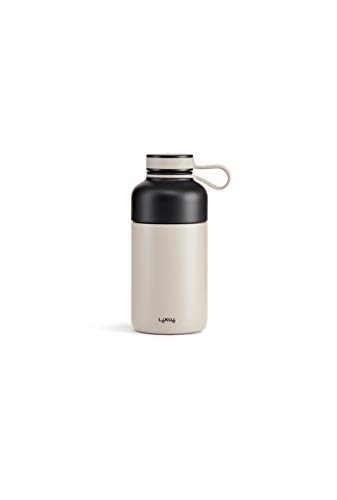Lékué Botella isotérmica de Acero Inoxidable, Gris, 300 ml Lékué Botella isotérmica de Acero Inoxidable, Gris, 300 ml
