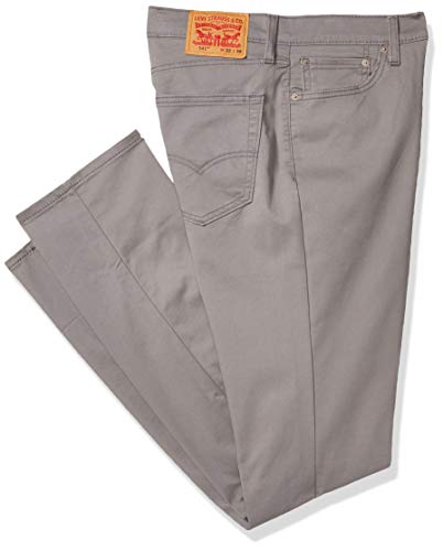 Levi's Big & Tall 541 Athletic Fit Pant Pantalones de Tiempo Libre, Acero Gris - All Seasons Tech - Stretch, 48W x 30L para Hombre