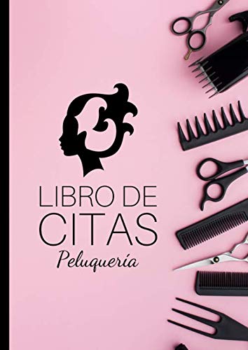 Libro de Citas Peluquería: Formato A4 con 102 Páginas - Agenda de Citas para Peluqueras, Peluqueros y Barberos