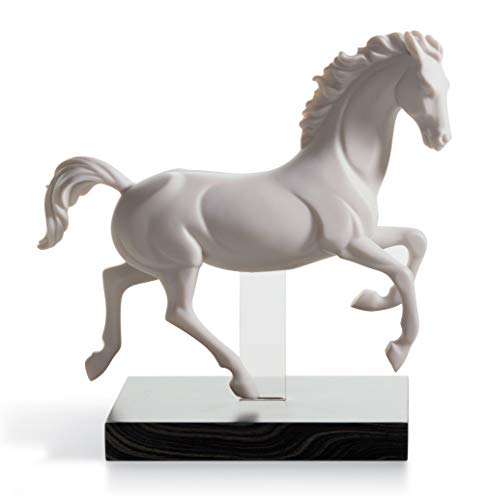 LLADRÓ Figura Caballo Galope III. Figura Caballo de Porcelana.