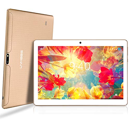 LNMBBS Android 9.0 Tablet de 10'' con WiFi 4GB de RAM y 64 GB de Memoria Tablet PC Procesador de Cuatro núcleos y Dobles Ranuras SIM y una Ranura TF Cámara GPS OTG (Oro) LNMBBS Android 9.0 Tablet de 10'' con WiFi 4GB de RAM y 64 GB de Memoria Tablet PC Procesador de Cuatro núcleos y Dobles Ranuras SIM y una Ranura TF Cámara GPS OTG (Oro)