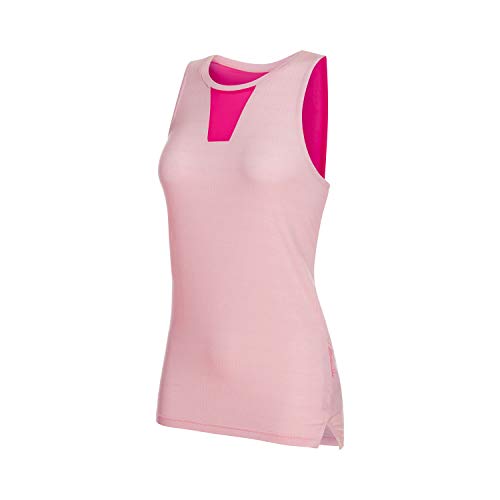 Mammut Crashiano - Camiseta para Mujer, Mujer, Top, 1017-00930, Color Rosa Jaspeado, Medium
