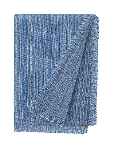 Martina Home Jaspe Foulard Multiusos, Tela, Azul, 180 x 260 cm