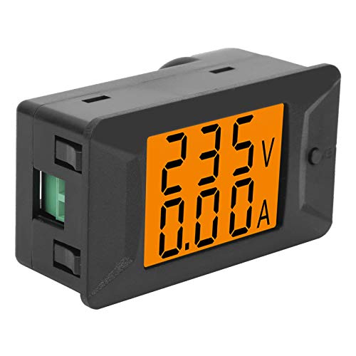 Medidor de corriente de voltaje Amperímetro Voltímetro AC 40-400V 100A Panel de monitor de corriente de voltaje Multímetro digital LCD