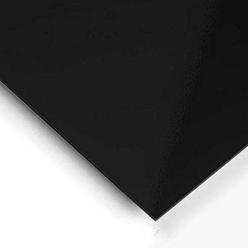 Metracrilato Plancha Din A5 Medidas 14,8cm x 21cm Grueso 10mm Color negro