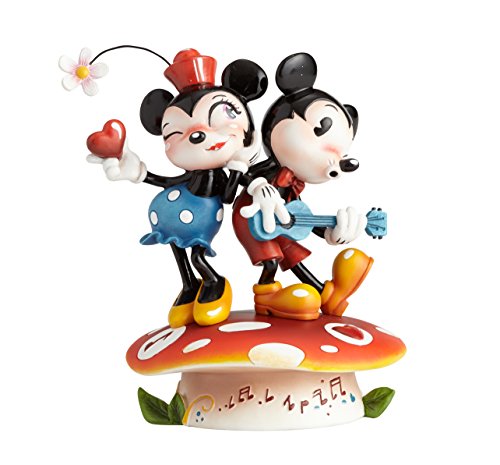 Miss Mindy, Figura de Mickey y Minnie, Disney, para coleccionar, Enesco