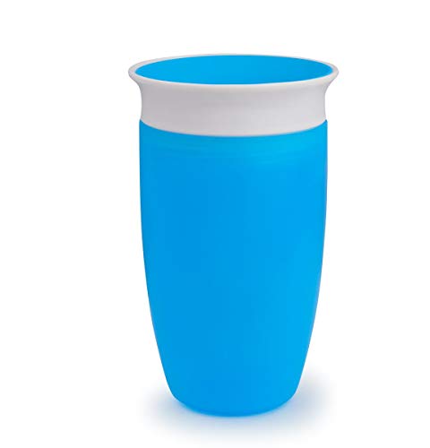 Munchkin Miracle 360° Vaso de Entrenamiento, Azul (Blue), 296 ml