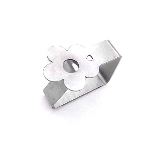 N/ A 6 clips para mantel de acero inoxidable para cocina, diseño de hojas, estrellas y luna, antideslizantes N/ A 6 clips para mantel de acero inoxidable para cocina, diseño de hojas, estrellas y luna, antideslizantes