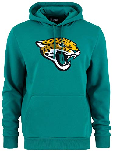 New Era - NFL Jacksonville Jaguars Team Logo Hoodie - Azul-Verde Tamaño XXL, Color alzavola